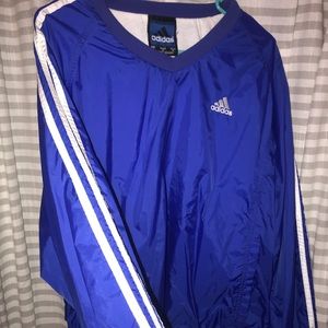 Vintage adidas pullover windbreaker